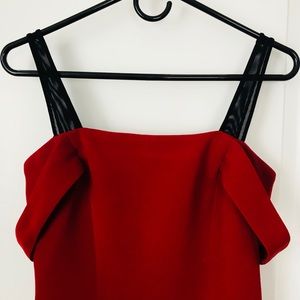 5A7 Cinq A Sept red dress